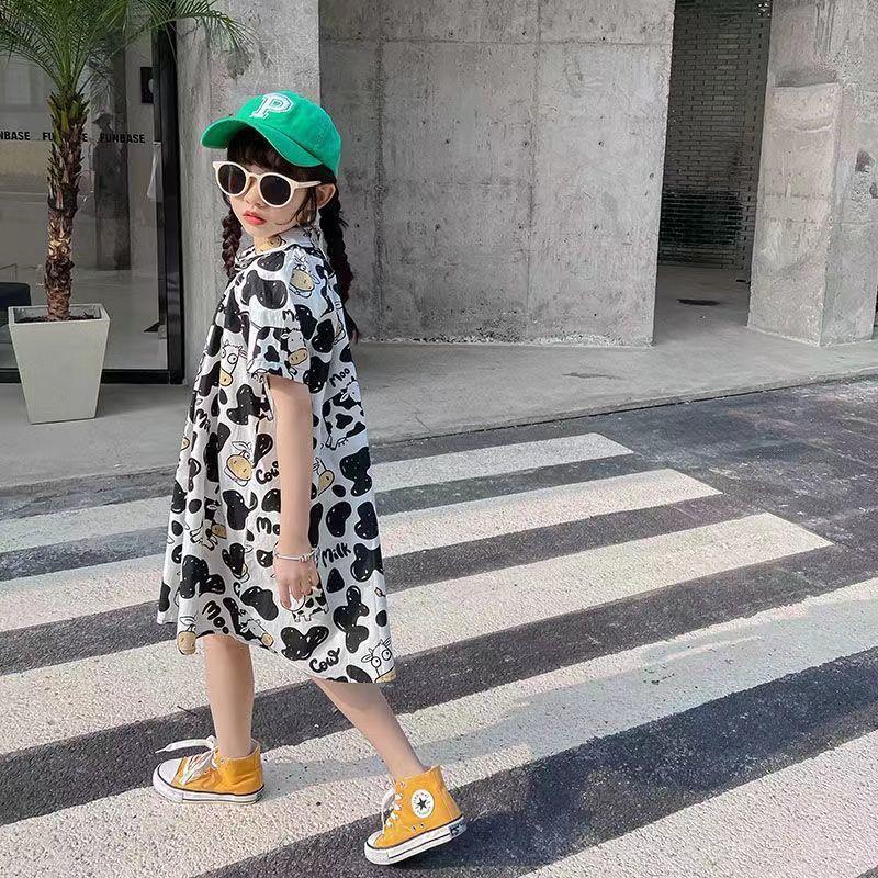 Váy Bé Gái, Hàng Mới Về Mùa Hè, Thích Hợp Cho Trẻ Lớn Và Trẻ Em, Váy Mùa Hè, ngắn Tay, Váy Công Chúa, Cho Trẻ Em 5