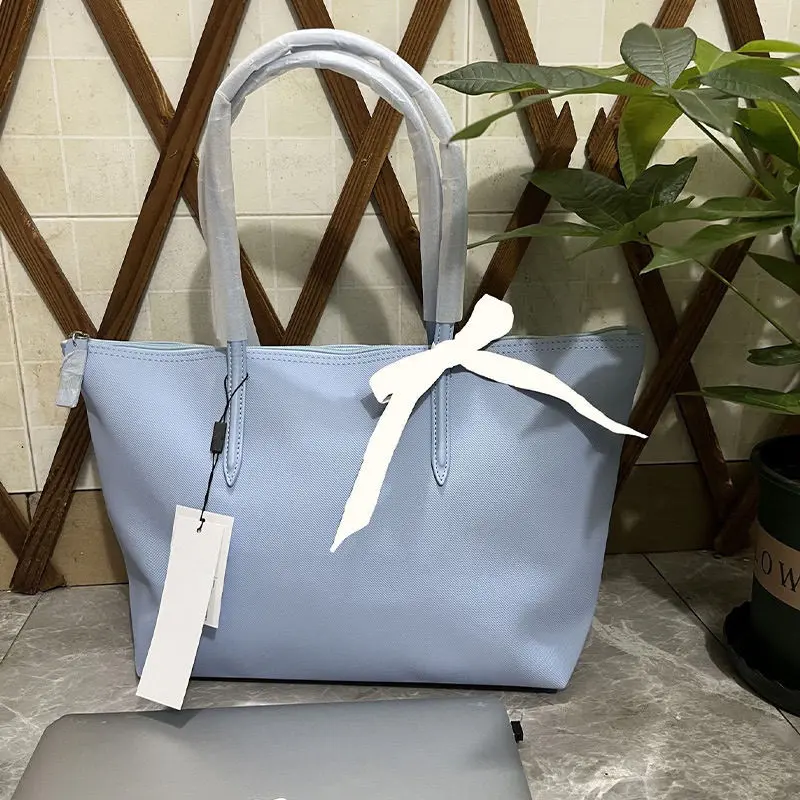 Túi Tote, Thời Trang Pháp Hợp Xu hướng, Túi Tote Tiện Lợi, Túi Đeo Vai Lớn Và Trung Bình Dành Cho Nữ, Túi Xách Sức Chứa Lớn, Màu Trơn Thích Hợp Đi Lại, Làm Bằng Vải Bông, Thoải Mái Và Bền