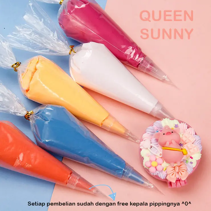 100GR Deco Whipped Cream Solid Pastel Krim Casing HP Topping Hiasan Decoden Case Handphone Simulation Fake Cream 4