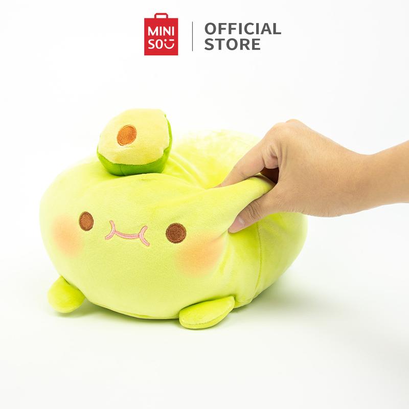 MINISO Boneka Lucu Udang Alpukat Bantal Boneka Plush Toy Mainan Mewah Anak Boneka Mewah Bantal Mainan Hadiah Ulang Tahun Kado anak Kado untuk cewek Hadiah untuk cowok Kado Natal Hadiah ulang tahun untuk wanita 6