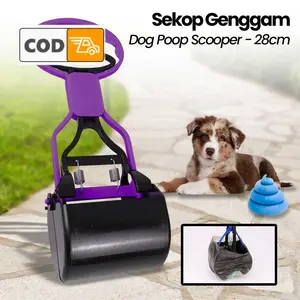 Serok Kotoran Binatang Anjing Kucing Sekop Pembersih Hewan 28 cm
