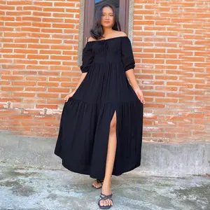 DRESS NAJWA DRESS VIRAL DRESS PANTAI Baju Bumil