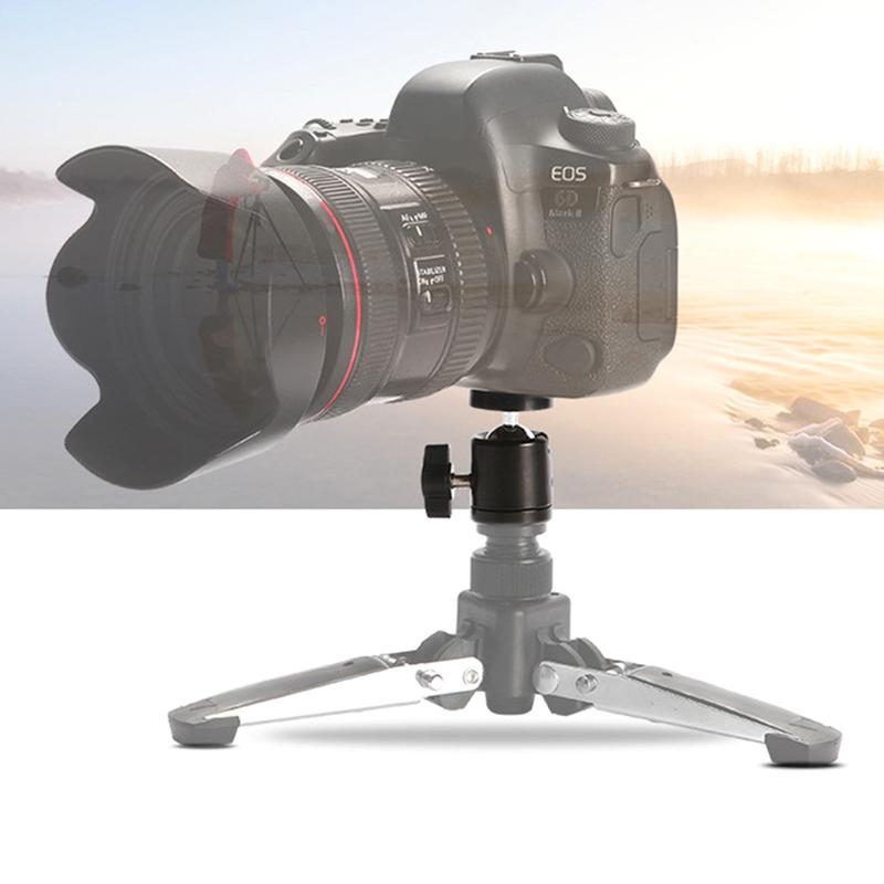 Bóng Chân Máy Mini Cho Đầu, Giá Đỡ Chân Máy Có Thể Xoay 360 °, Bộ Chuyển Đổi…