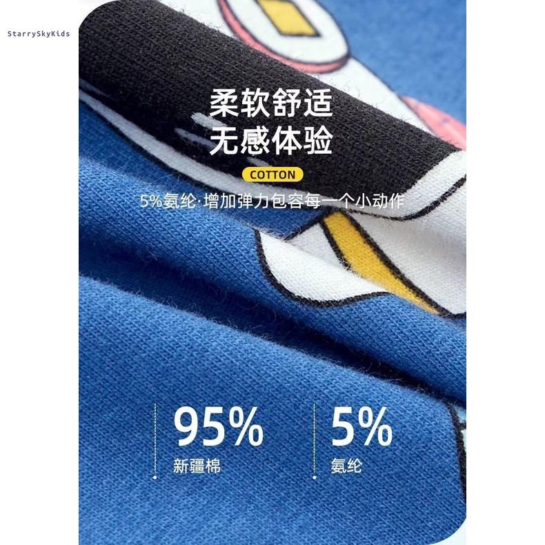 Product Introduction of High-Quality Children's Pure Cotton Boxer Underwear Boys Comfortable Seamless M-3XL 9