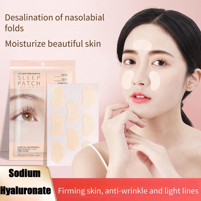 Hyaluronic Acid AntiWrinkle Sleep Patches  Moisturizes dry skin Sleeping Lines Firmness Eye Mask Easy Remove Wrinkle 0