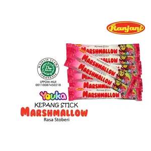 Marshmallow Kepang Stick Permen Youka Ranjani Candy