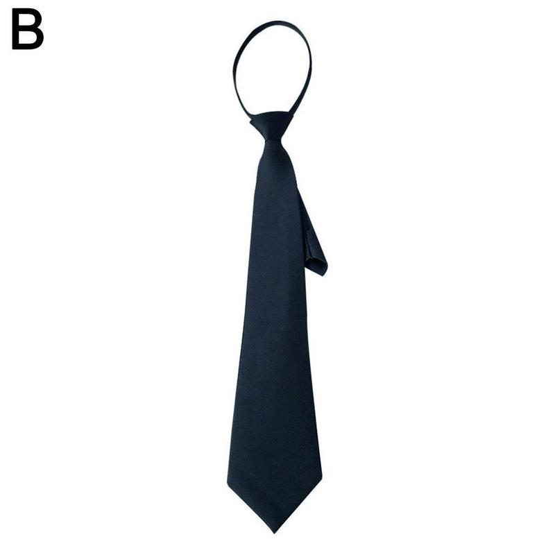 Product Introduction of College Style Plain Zipper Necktie Trendy Necktie Softing And Smothing Zipper Necktie Breathable For Men And Women 27