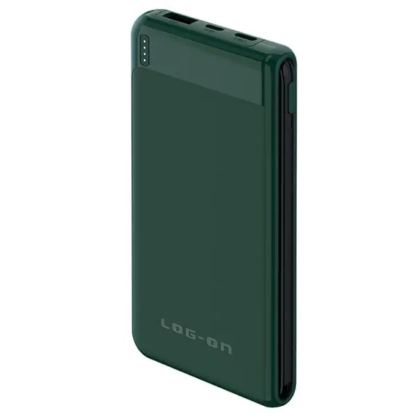 LOG ON POWERBANK 10.000mAH HULK VI JGO-600H+KABEL TYPE C 50CM FAST CHARGING 5