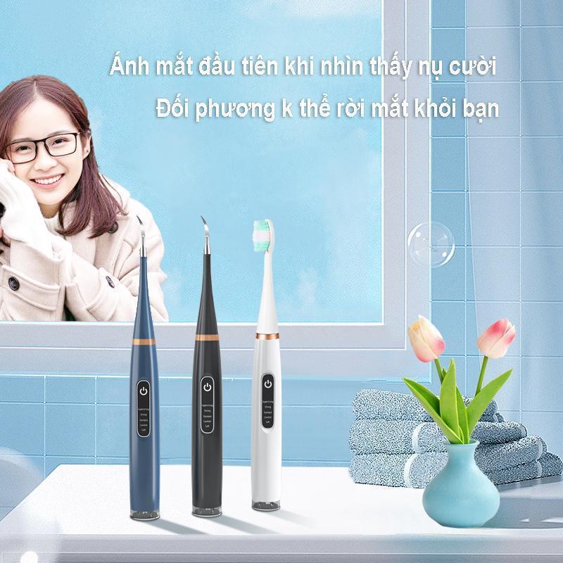  Máy lấy cao răng tại nhà tiện dụng.Bàn chải đánh răng điện LC-H156 phiên bản cao cấp nhất và máy tẩy cao răng bán chạy nhất.Máy làm sạch răng sóng âm êm ái + bàn chải đánh răng điện hai trong một thiết bị làm trắng răng,máy tẩy vôi răng,máy làm sạch răn 