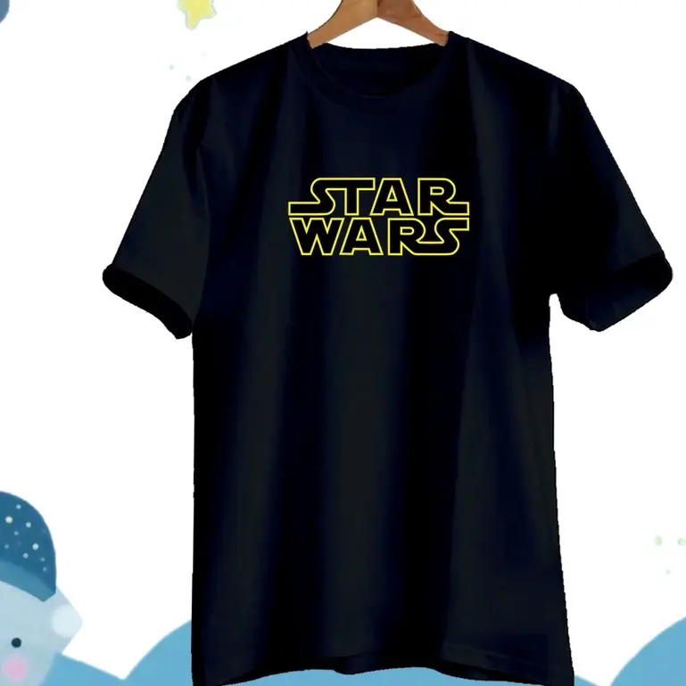 BAJU ATASAN KAOS ANAK LAKI LAKI STAR WARS LENGAN PENDEK USIA 7-13 TAHUN D311 Fashion 0