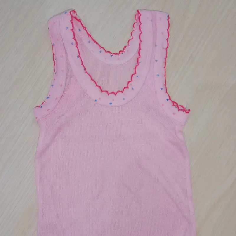 (ISI 6 PCS) SINGLET KIKI ANAK / SINGLET ANAK MURAH / KAOS DALEM MURAH / KAOS DALAM ANAK TUTUL Fashion 2