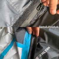Gambar Zaltan Raincoat Setelan Jas Hujan Pria Wanita Mantel Raincoat Taslan Anti Rembes Outdoor Traveling - Standard (L-XL) dari Zaltan_NEW Kab. Bandung 2 Tokopedia