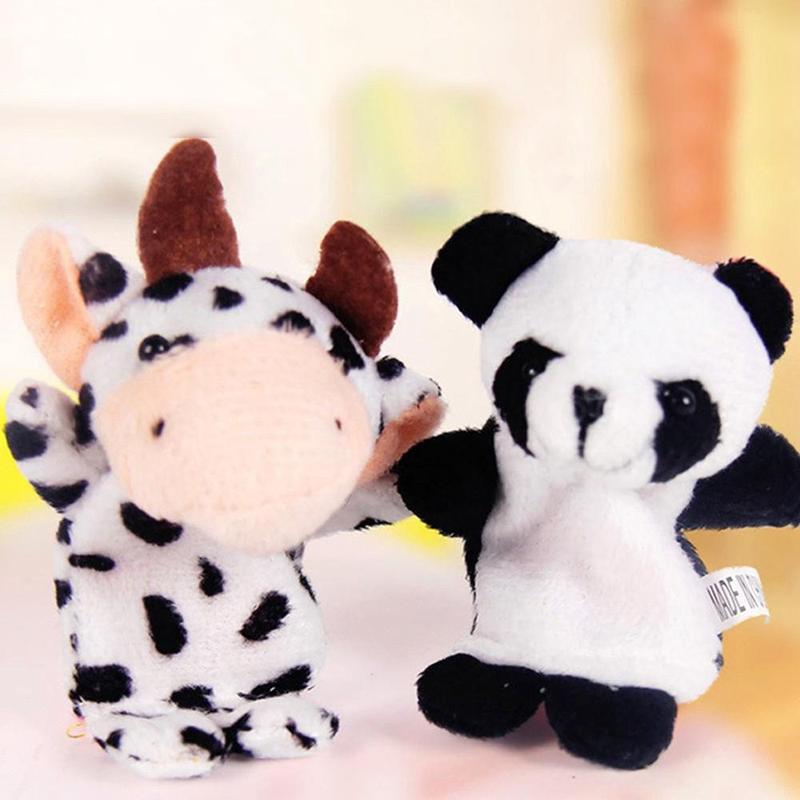 BONEKA JARI HEWAN 10PCS - MAINAN ANAK EDUKASI BELAJAR HEWAN LUCU 3