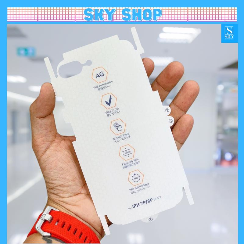 Miếng Dán Mặt Lưng PPF iPhone 17 ProMax 17Pro 16 ProMax 16Pro 7 Plus 8 Plus x xs xr xs max 11 12 13 14 15 PPF IPHONE