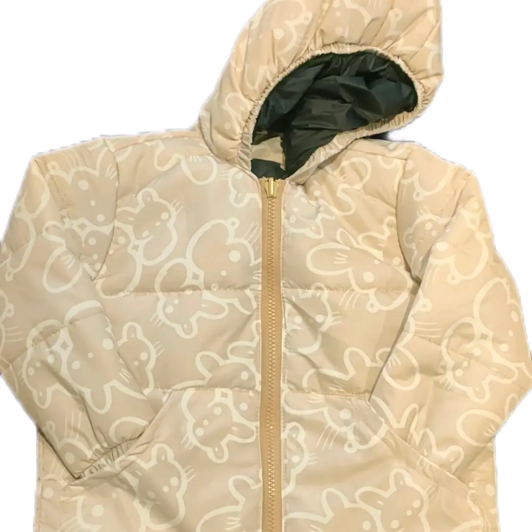 jaket gelembung kelinci Katun