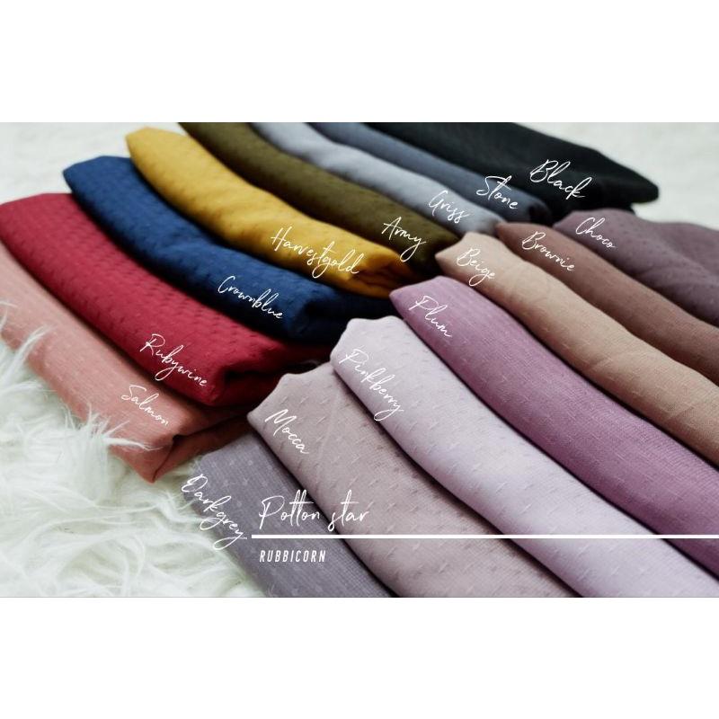 Segi Empat Rubycon Khalisa Scraf/ Jilbab Sekolah Segi Empat Lasercut Terbaru Bahan Vinney Premium Muslim Lembut 4