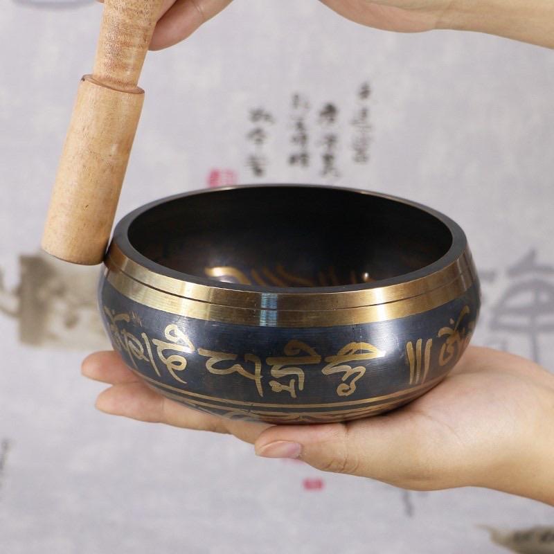 Tibetan Buddhist Singing Bowl Buddha Sound Bowl Musical Instrument ...