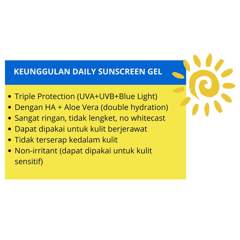 DAILY SUNSCREEN GEL (FOR ACNE) LARISSA 3