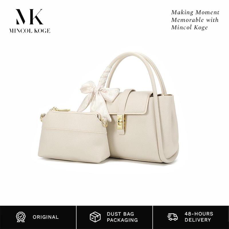 【MINCOL KOGE】(SYL-2002)-Tas Fashion Wanita PU Leather Selempang Sling Bag 1