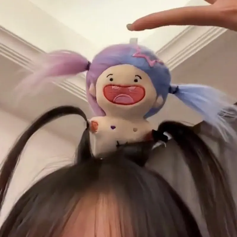 Băng Đô Búp Bê Xấu Xí, Kẹp Tóc Búp Bê Dopamine Sáng Tạo Vui Nhộn Băng Đô Búp Bê Bông Kẹp Tóc Nhồi Bông Vui Nhộn Sáng Tạo 8