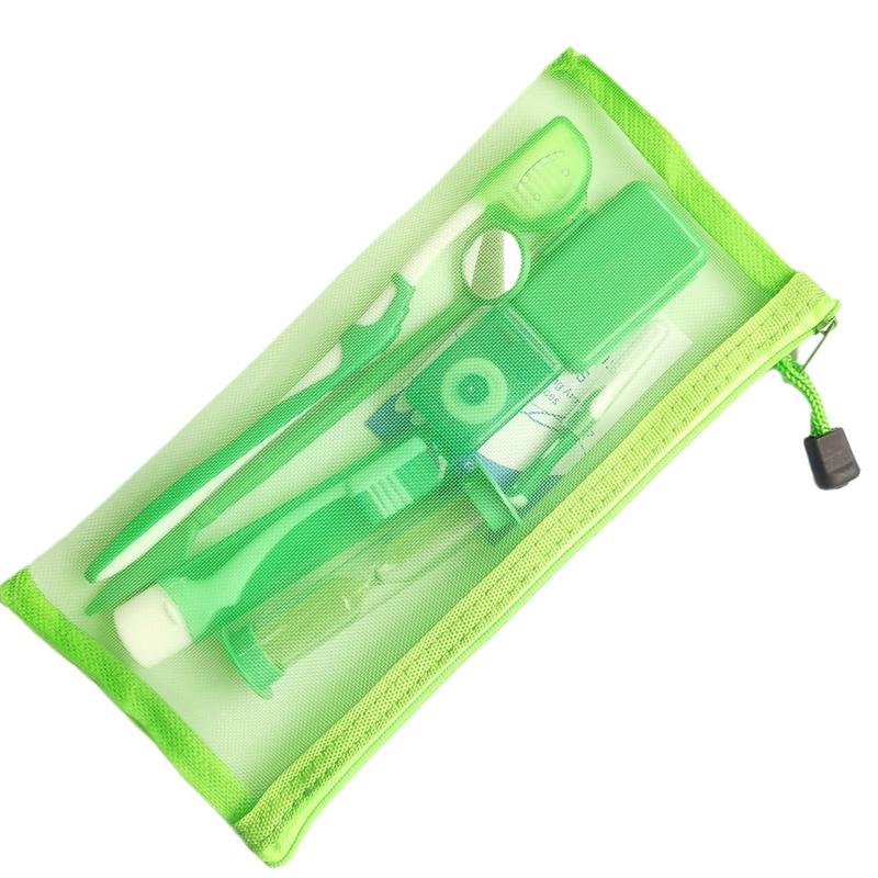Product Introduction of 8-Piece Oral Care Kit with Soft Bristle Toothbrush, Interdental Brushes & Floss Threaders - Set for Sensitive Teeth and Gentle Cleaning, Travel-Friendly Essentials 6