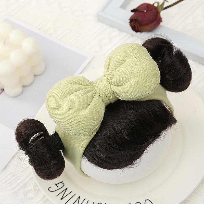 Product Introduction of Băng Đô Tóc Giả Cho Em Bé Và Trẻ Em, Thời Trang, Dễ Thương, Dành Cho Trẻ Em Gái, Kiểu Nơ, Thích Hợp Cho Trẻ Sơ Sinh Và Trẻ Mới Biết Đi, Mũ Tóc Giả, Sợi Tóc, Mũ Đội Đầu Hóa Trang, [Lww] Cho Bé Phụ Kiện Tóc 30