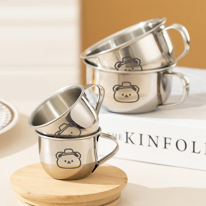 80/200ML Mini 304 Stainless Steel Milk Cup Coffee Flower Milk Frothing Pitcher Latte Cappuccino Milk Cream Cup Small Coffee Cup Jugs Tea 4