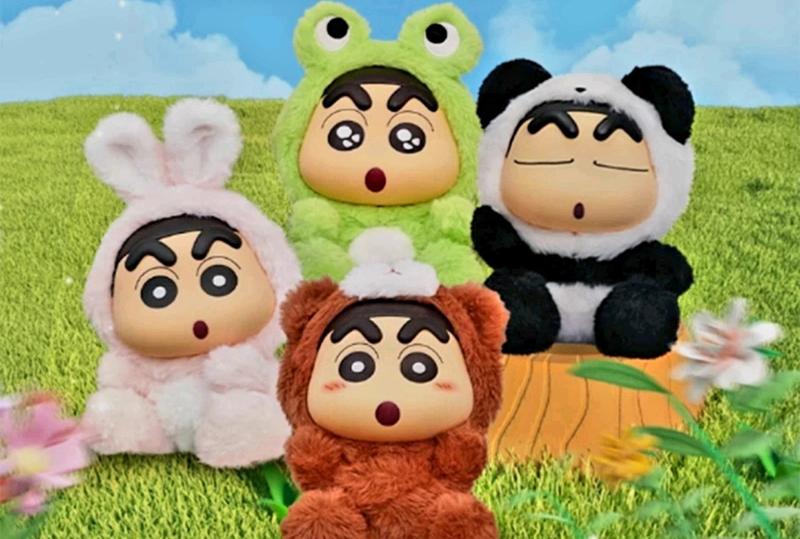 Product Introduction of Ready to ship original anime Crayon Shinchan v.1 random box plush Shin Chan soft plush suitable for special birthday gift for both girls and boys 15