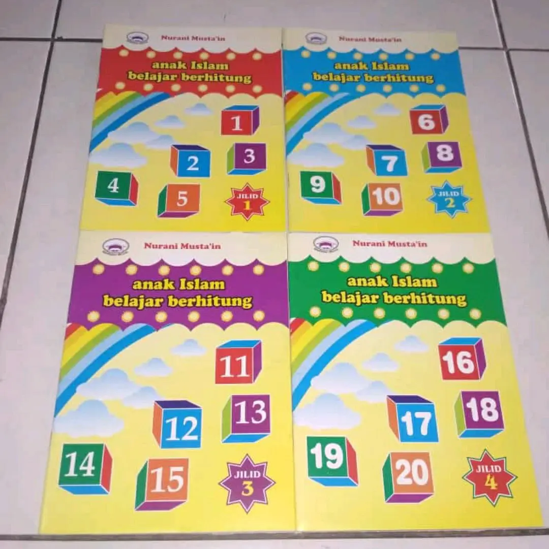 AIBB 1 PAKET ( Anak Islam Belajar Berhitung) Books