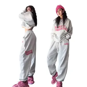 Sweater Wanita Good Time One Set Celana Casual Fit Panjang Remaja Baju Atasan Dewasa Simple Oversize