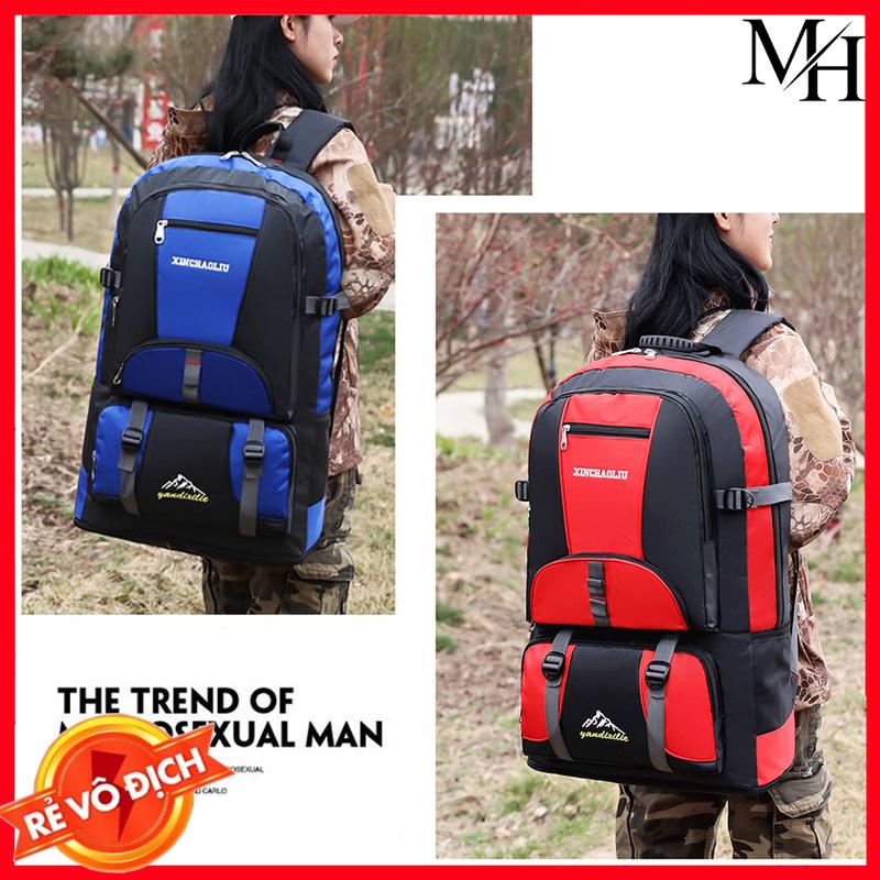 Ba Lô Du Lịch Cỡ Lớn Có Thể Mở Rộng Đáy - Balo Đi Phượt, Leo Núi, Về Quê Tiện Lợi