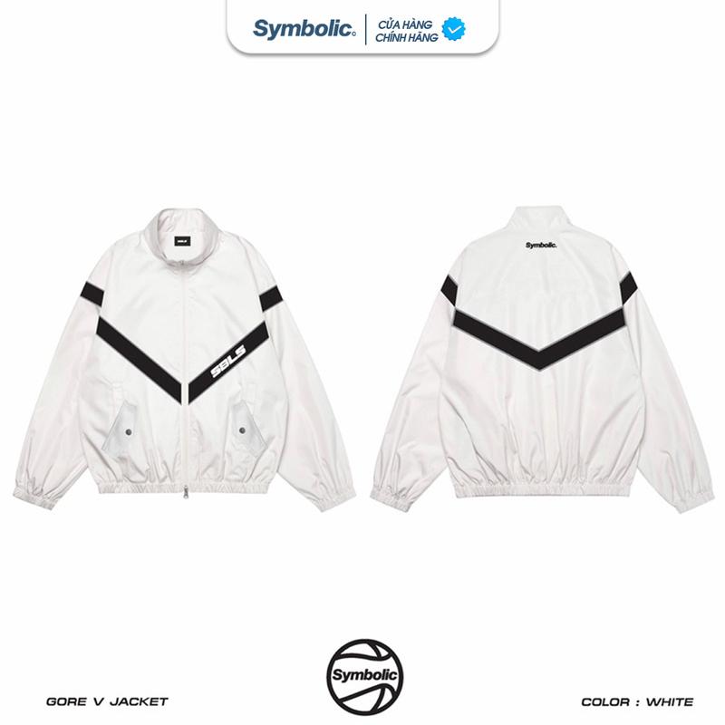 Symbolic Gore V Jacket áo khoác dù nón tháo rời Menswear Nam