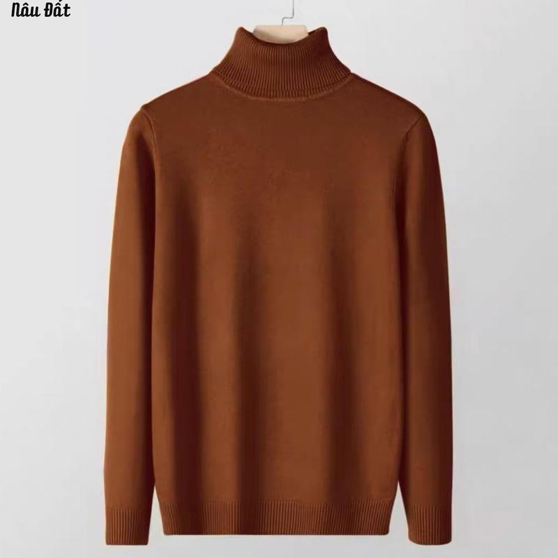 Product Introduction of áo len Cổ Lọ nam Dài Tay Chuẩn Fom Dễ Mặc Menswear Ôm gọn Trắng sentinials sweater áo len áokhoác hoànggia áo len 6