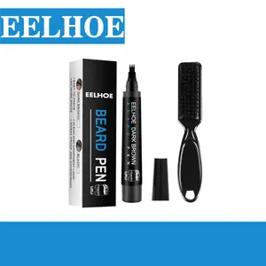 Kit Pena Pengisi Jenggot EELHOE mengandung retinil palmitat beraroma. Dapat membuat janggut menjadi lebih gelap dan lebat. Tahan air dan tahan keringat