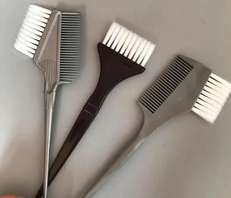 Product Introduction of Professional Hair Dyeing Combs Stirring Brush Two Sided Hair Styling Comb Coloring Applicator Hairdressing Barber Hair Care Tool 9