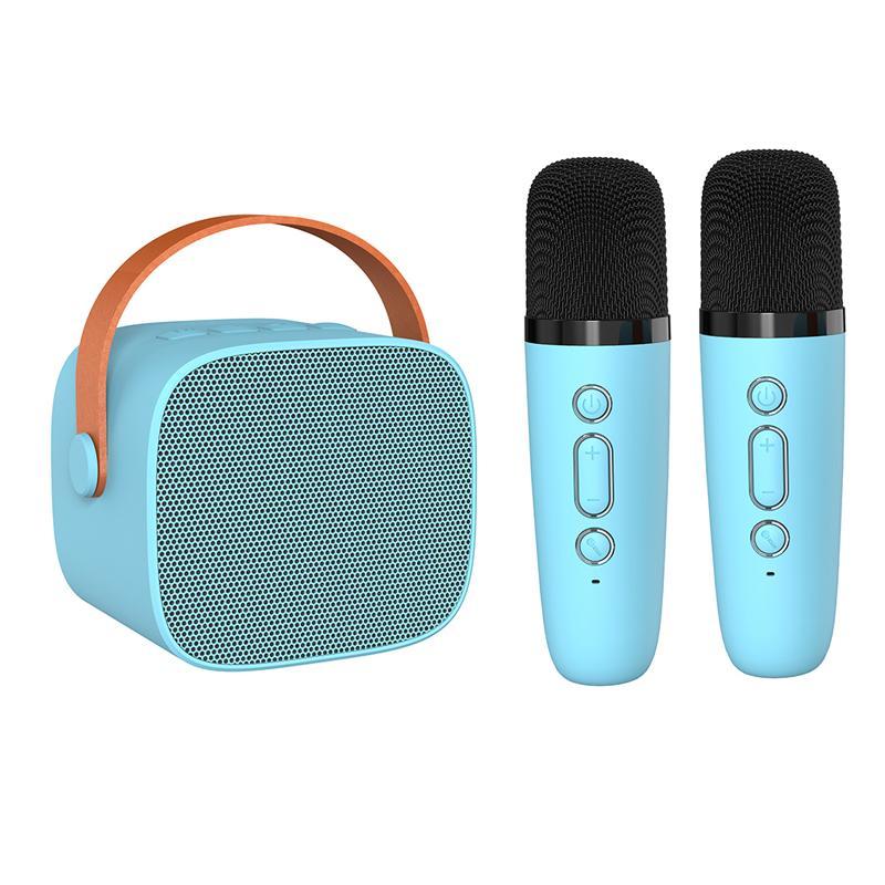 Product Introduction of Portable Wireless Dual-microphone & Speaker, 1 Box Rechargeable Handheld Microphone & Speaker, Karaoke Machine for Home Party, Birthday Gift for Adults Girls 8