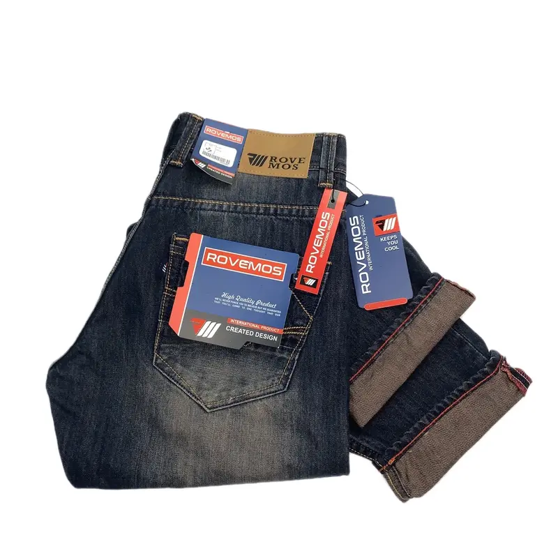 Celana Jeans Pria Panjang Size 28 - 38 Reguler Fit Tebal Lembut Distro Nyaman Dewasa Denim Cowok 1