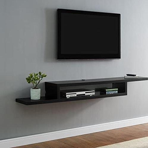 Kệ tivi trang trí treo tường dài 1.4m như hình cho phòng khách, phòng ngủ