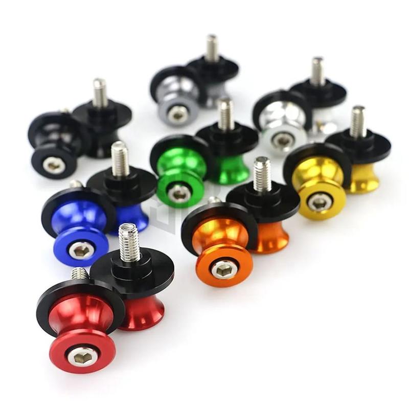 Product Introduction of 2pcs  Creative Universal Motorbike Stand Lifting Frame Screws Swingarm Spools Slider Arm Stand Screws 30