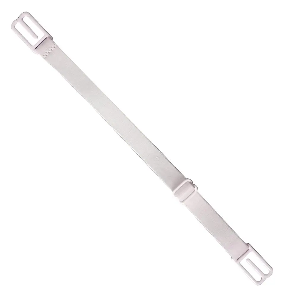 mfttuget  Women Non Slip Elastic Bra Strap Holder Adjustable Band Buckle Racer Back Clip