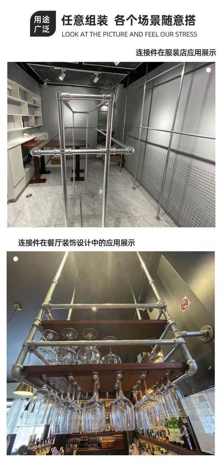 Product Introduction of ข้อต่อท่อเหล็ก, ข้อต่อทีเชื่อมท่อกลม, ข้อต่อท่อเหล็ก, ชุดประกอบรวดเร็ว, มีให้เลือก 20 มม., 25 มม. และ 32 มม., อินเทอร์เฟซคู่ 7
