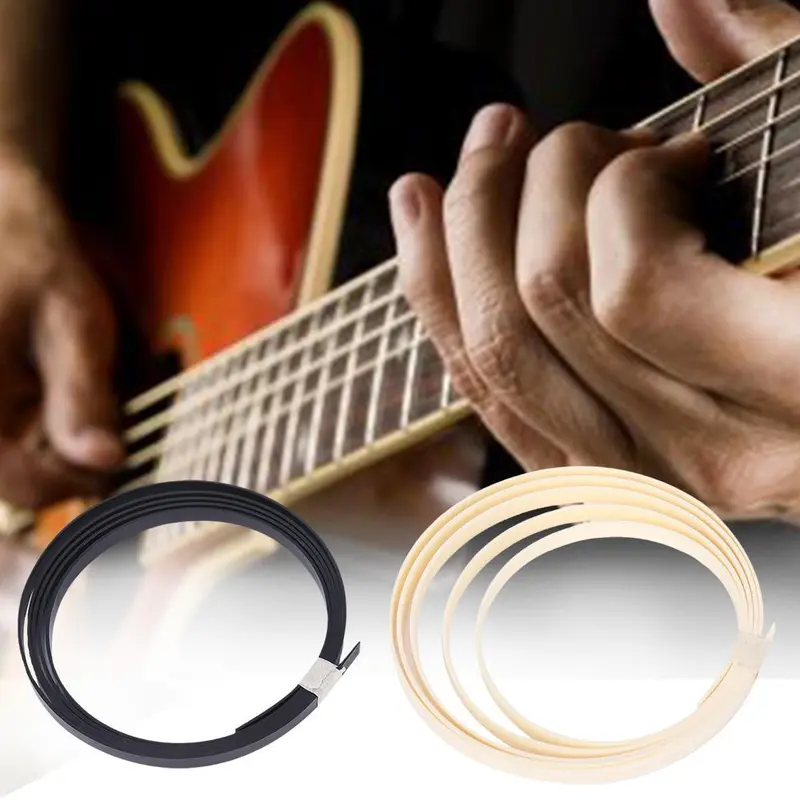 Dải trang trí viền đàn guitar, Vật liệu làm đàn ghi ta, Vật liệu dải trang trí, Làm bằng ABS, W0U4 1