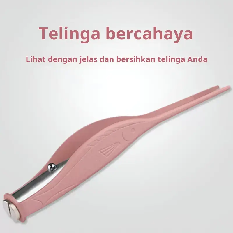 Pinset Kotoran Telinga Anak-anak, Sendok Pemetik Telinga Profesional, Artefak Penghilang Kotoran Telinga, Alat Pemetik Telinga Terlihat, Bercahaya Ear Removal Korek Korek