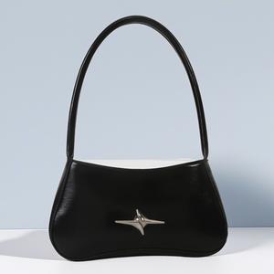 กระเป๋าสะพายข้างผู้หญิง ทรงสี่เหลี่ยม ขนาดเล็ก ถือขึ้นไหล่ได้ ดีไซน์อินเทรนด์และเรียบง่าย ทันสมัย พร้อมผิวสีเนื้อ เหมาะสำหรับฤดูใบไม้ร่วง สไตล์ 2025