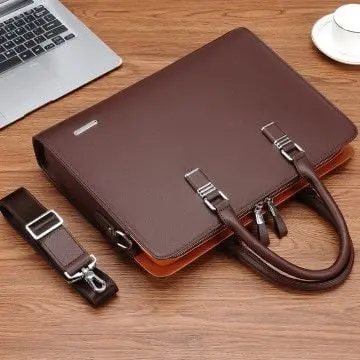 Cặp da công sở đựng tài liệu laptop FSDWG mã AS 0026 Bag Bag Nhung Nam cặp  táp 3