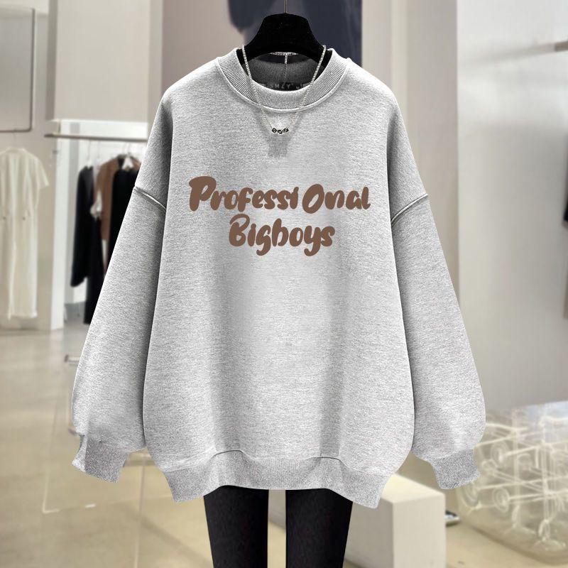 Áo Hoodie Dày, Phong Cách Hàn Quốc, Lót Lông Cừu, Quần Áo Nữ, Mùa Thu Và Mùa Đông, Hàng Mới Về, Thích Hợp Cho Học Sinh, Áo Khoác Dài Tay Lót Lông Top Women 3