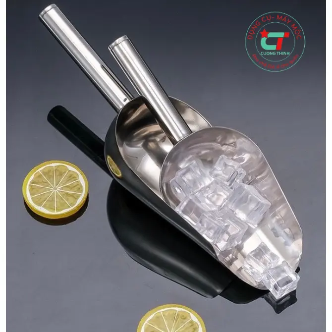 Muôi xúc đá Inox size lớn 0