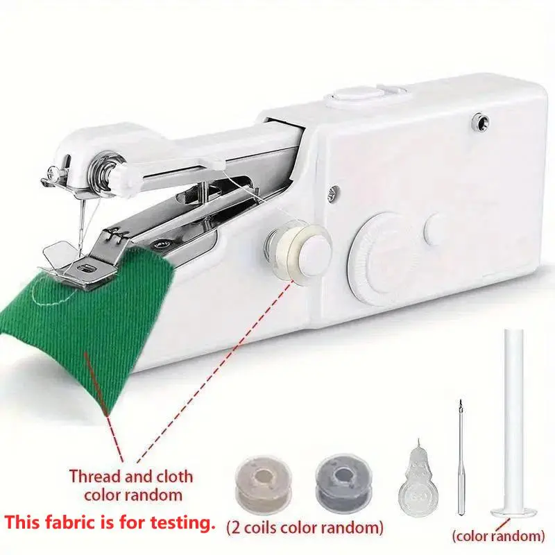 Mini Handheld Sewing Machine without Battery, Portable Electric Stitcher Sewing Machines, Sewing Supplies for Home Use, Gadgets For The Home, Gift, Teen Girl Gifts, Trending Products 3