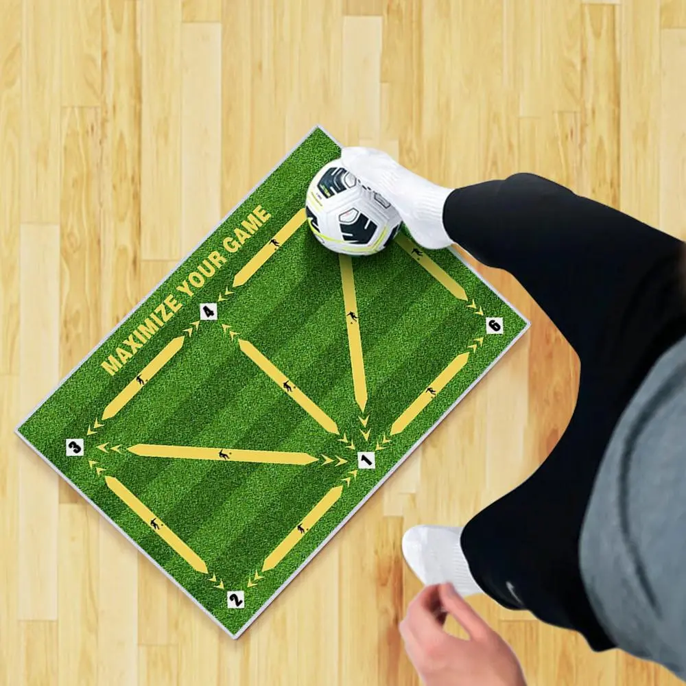 1 Count Football Training Mat, Improved Ball Feel, Ball Control Training, Perfect Valentine's Day Gift Easter Gift Indoor Training Mat