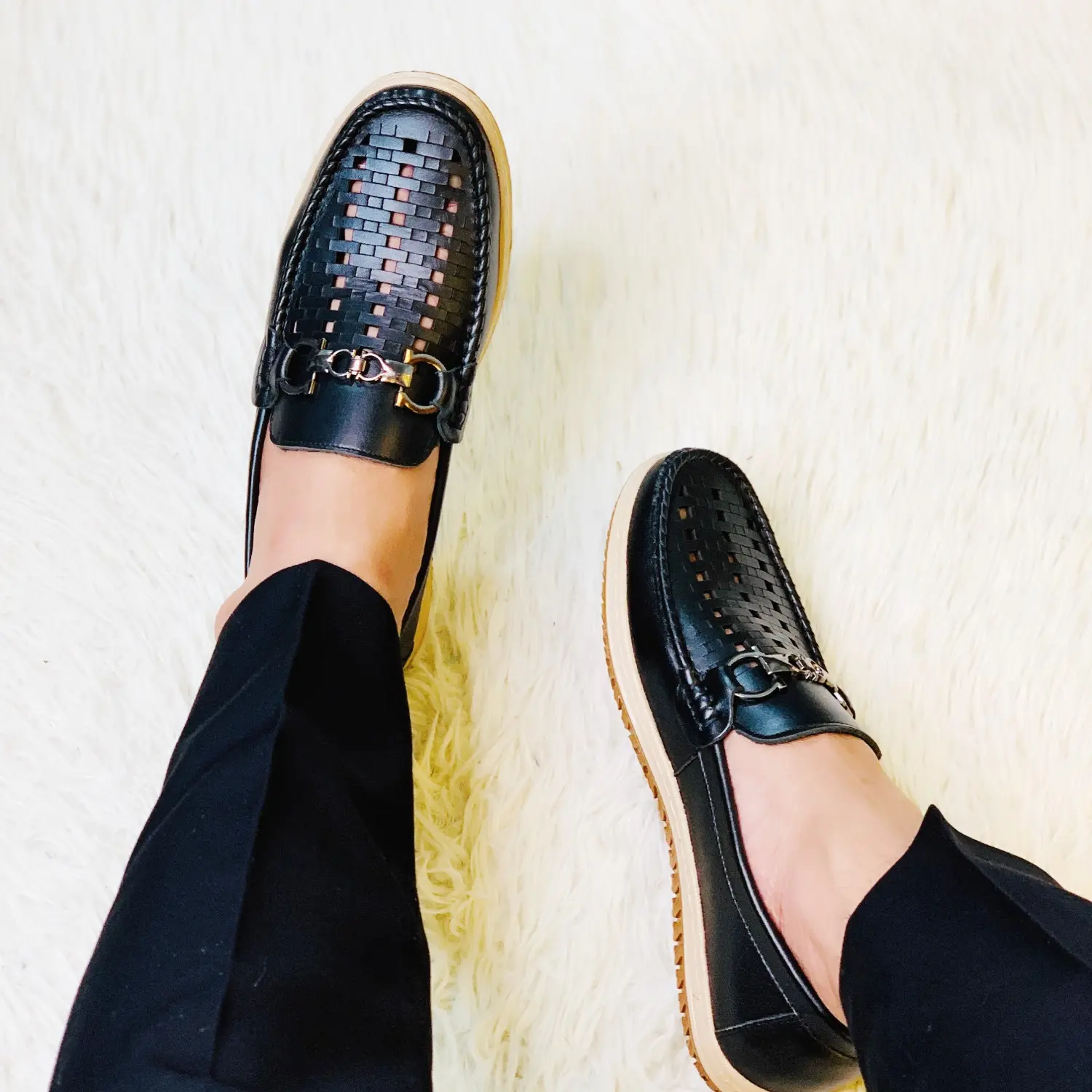Mc 06 - Giày Mọi Mocasin Đế Âm Mix Thể Thao, Siêu Nhẹ, Giày Mọi Hè Thoáng Mát Chống Mồ Hôi Chân Sang Trọng Lịch Sự Mạnh Mẽ Nam Shoes